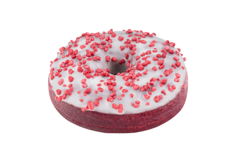 Baker & Baker Filled Donut red velvet