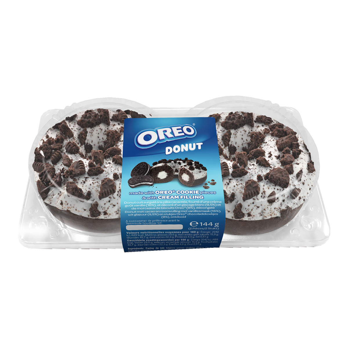 Donut Oreo® fourré (emballage de 2 pièces)