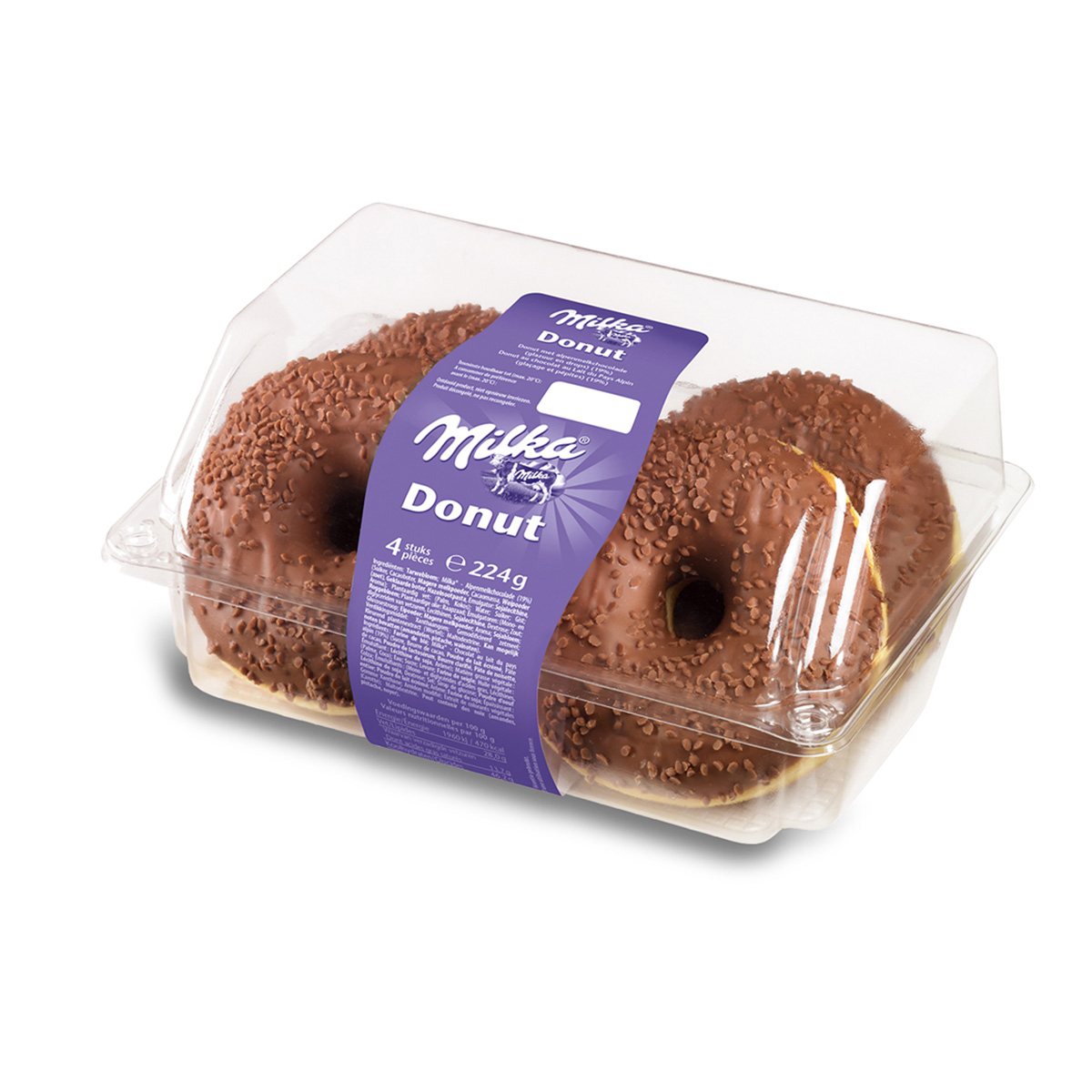 Donut Milka® (emballage de 4 pièces)