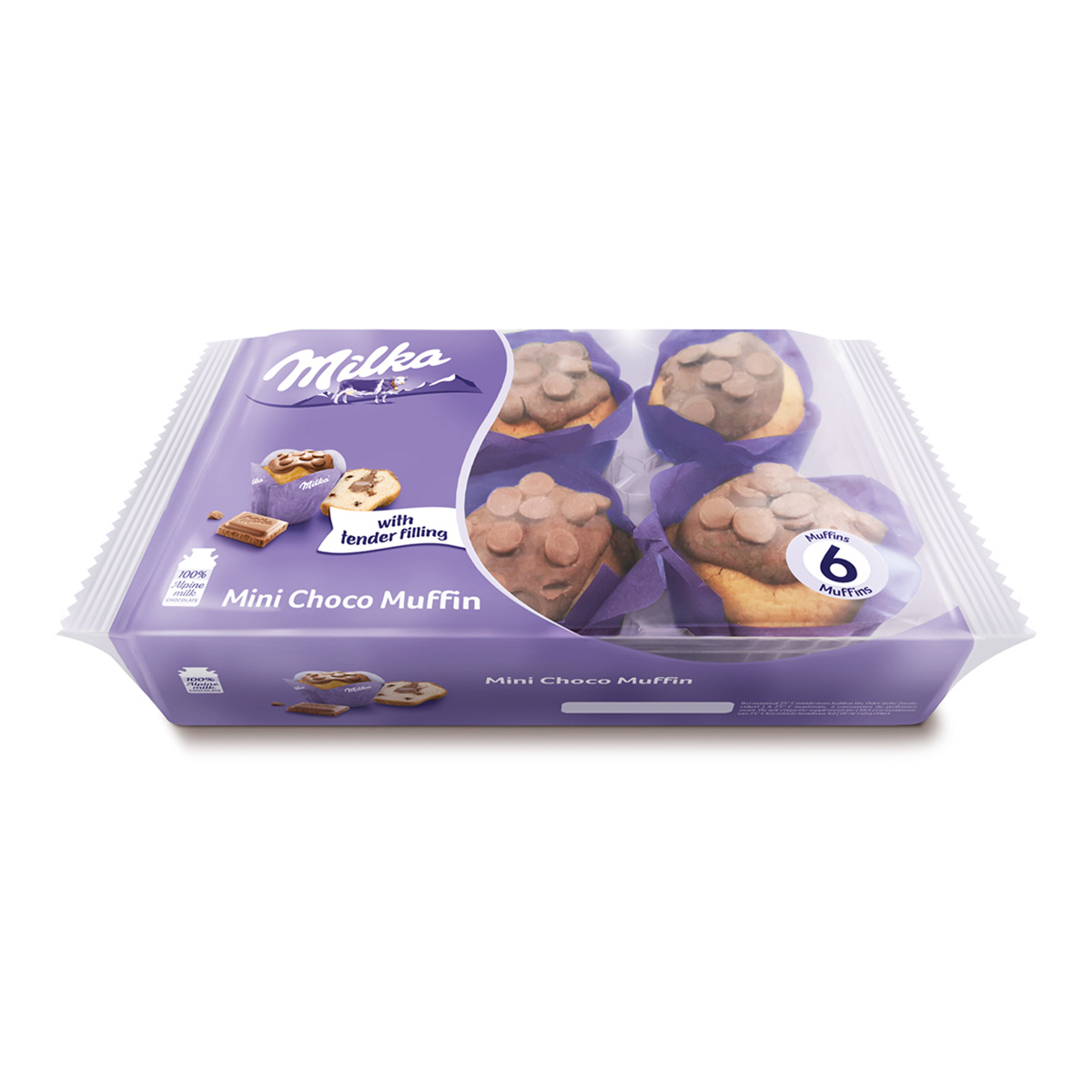 Mini Muffins Milka® (6-packed)